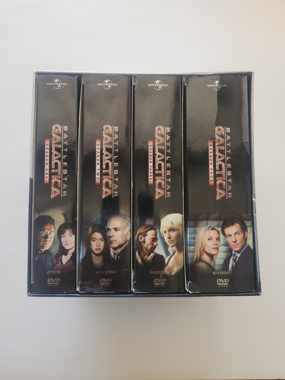 Battlestar Galactica The Complete Series DVD Box Set 4 Season Sets Universal TV